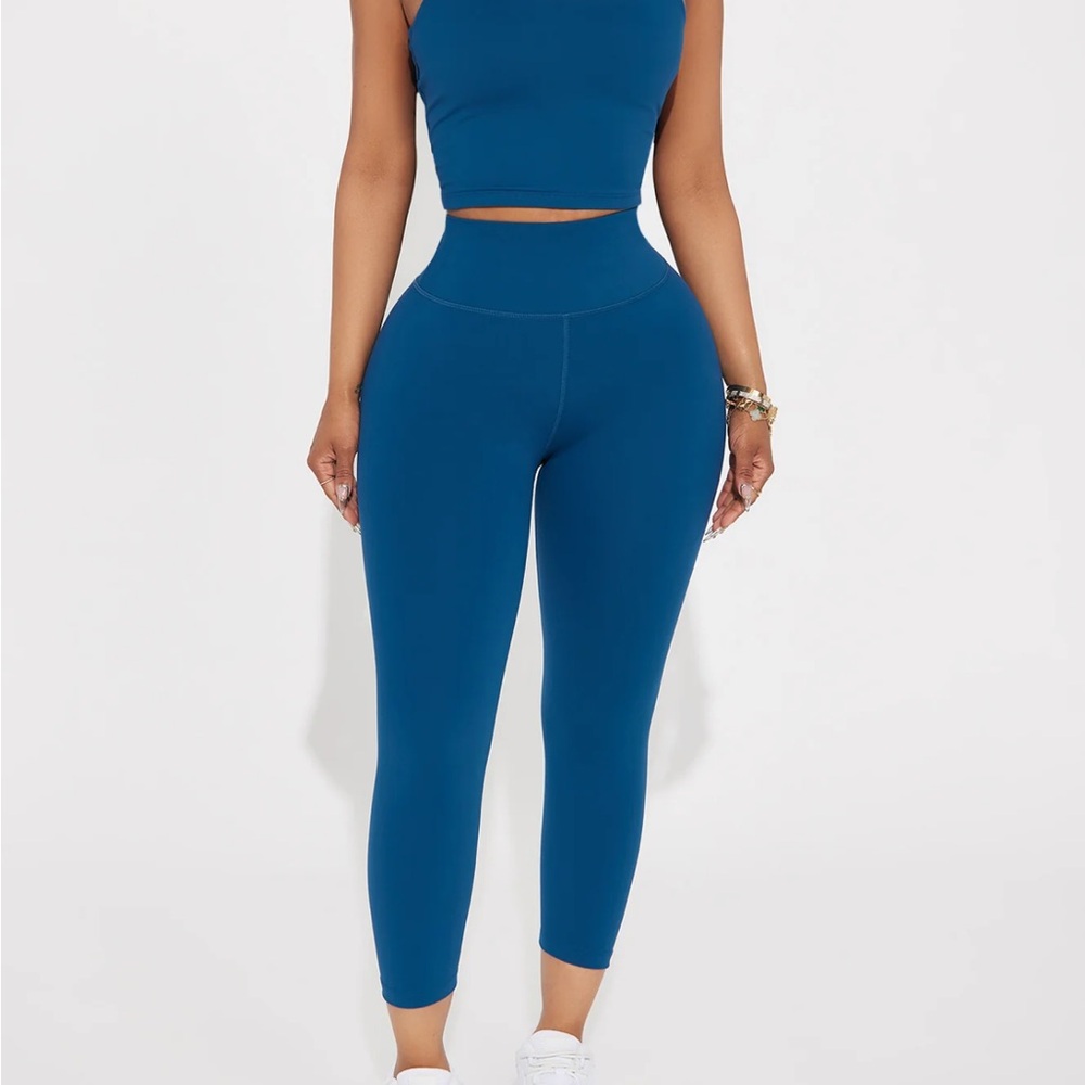 Flexibility super soft Capri active legging Navy XS